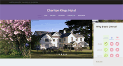 Desktop Screenshot of charltonkingshotel.co.uk